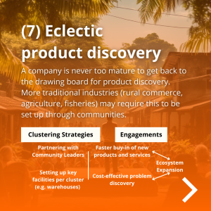 7th E of Tech Ecosystem Building: Eclectic product discovery