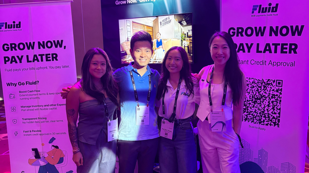 Fluid is more than a financing fintech. Fluid team at SuperAI 2025 conference.